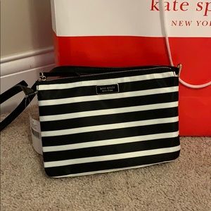 Dawn Sailing Stripe Triple Gusset Crossbody Bag